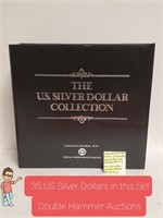 U.S. Silver Dollar Collection,  35 Circulated Coin