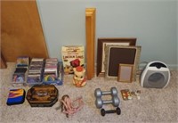 Group of items including CD's/games,