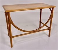 Heywood Wakefield coffee table, maple top,