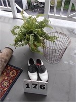 Egg Basket / Golf Shoes (81/2)/ Flower Pot