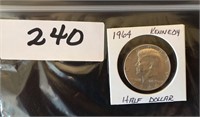 1964 Kennedy Half Dollar Collector's Coin