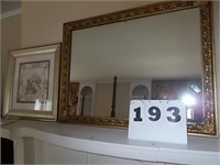 Framed Print and Mirror