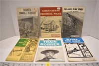 6 Western Canadian History books "Frontier