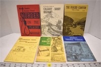 6 Western Canadian History books "Frontier