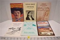 6 American History books (minor damage) *SC