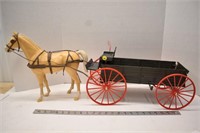 Johnny West: Buckboard & Horse (wagon has been