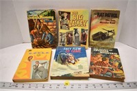 Six 1960's novels (fair to poor condition)