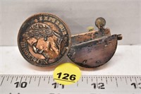Napoleon III Emperor copper coin lighter