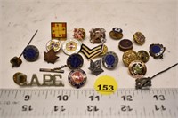 Collection of enamel pins