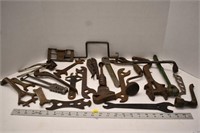 Miscellaneous antique tools