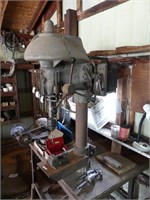 CANADIAN BLOWER & FORGE DRILL PRESS W/  BURNISHER