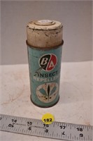 B/A Insect Repellant Tin
