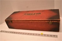 A.C. Gilbert Erector Set. Dovetail Box 1928