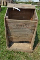 Simco Feed Wooden Feeder 24"w x 38"t x 21"d,