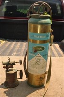 Cross Country 4 gallon sprayer (Brass) and Blow