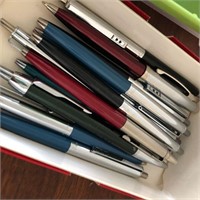 Grp Sheaffer, Parker, and Paper mate Pens