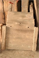 Wooden Barn Shute (?) - purpose unknown Measures