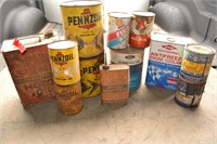 Vintage Oil Cans. Grand Penn - 100% Pennsylvania