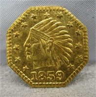 1859 California Gold.
