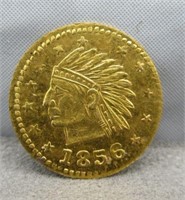 1856 California Gold.