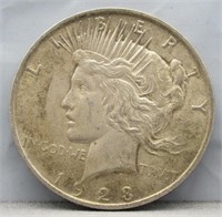 1923 Peace Silver Dollar.