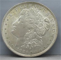 1921 Morgan Silver Dollar.