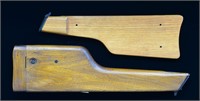 REPRODUCTION LUGER NAVY & MAUSER C-96 STOCKS.