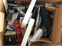 Two Large Boxes of Pen Accessories