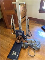 DP Workout Machine, Medicine Ball and Exercise