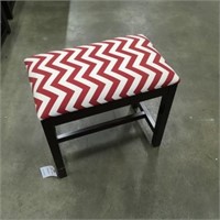 Red & White Bench