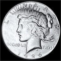 1926-S Silver Peace Dollar CLOSELY UNCIRCULATED