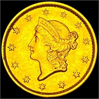 1854-Rare Gold Dollar UNCIRCULATED