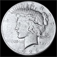 1926-S Silver Peace Dollar NICELY CIRCULATED