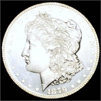 1879-S Morgan Silver Dollar GEM BU PL