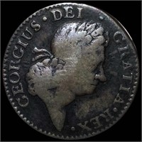 1723 G. Britain Half Penny NICELY CIRCULATED