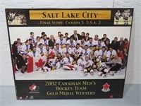 2002 CANADIAN MENS HOCKEY GOLD MEDAL TEAM