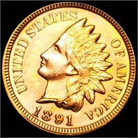 1891 Indian Head Penny UNCIRCULATED