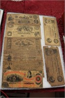 SELECTION OF CONF. MONIES & MORE--REPRODUCTIONS