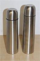 SELECTION OF STAINLESS STEEL THERMOS