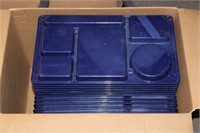 SELECTION OF PLASTIC DIVIDED TRAYS