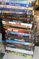 SELECTION OF DVDS