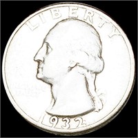 1932-D Washington Silver Quarter LIGHT CIRC