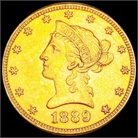 1889-S $10 Gold Eagle UNCIRCULATED