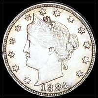 1884 Liberty Victory Nickel UNCIRCULATED