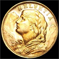 1947 French Gold 20 Francs UNCIRCULATED