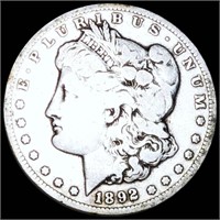 1892-CC Morgan Silver Dollar NICELY CIRCULATED