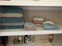 Towels, heating pad