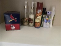 Kleenex and lotions