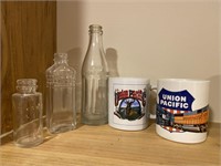 Bottles and mugs