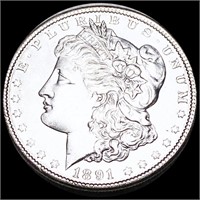 1891 Morgan Silver Dollar UNCIRCULATED